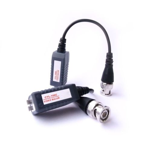 CCTV Balun BNC Video UTP 1 Channel Transceiver Twisted Terminal