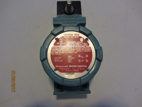 Honeywell Micro Switch Explosion Proof LSXP3K Limit Switch