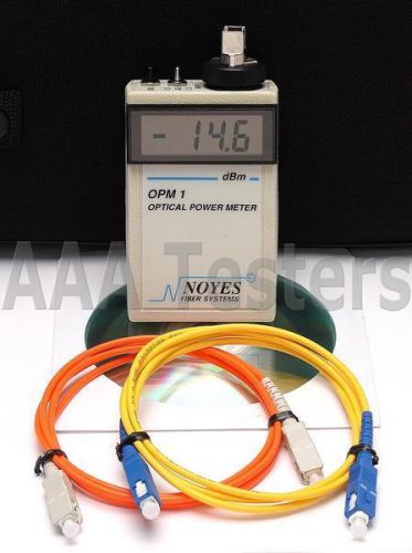 Afl noyes opm 1-3b sm mm fiber optic power meter opm 1 1-3 for sale