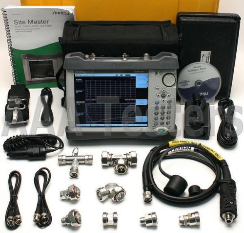 Anritsu Site Master S332E Cable / Antenna &amp; Spectrum Analyzer SiteMaster S332