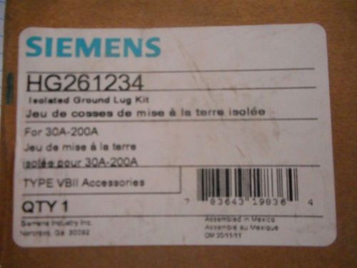 NEW SIEMENS ISOLATED GROUND KIT HG261234