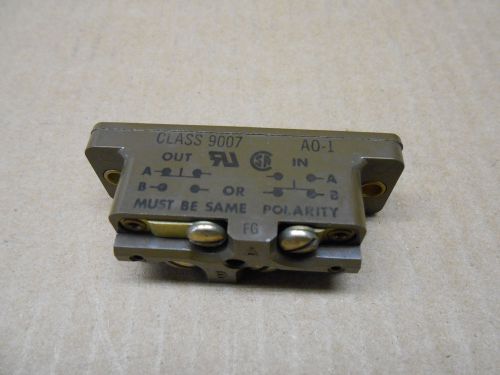 1 NIB SQUARE D 9007-AO1 9007AO1 9007-AO-1 9007A01 SNAP SWITCH 15A 600V