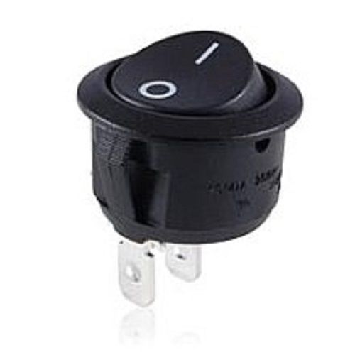 NTE 54-503 On-None-Off Round Hole Rocker 20.2mm Mount Switch