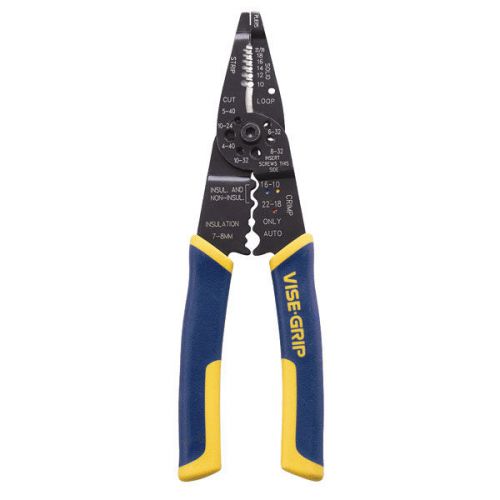 IRWIN 2078309 8-1/2&#034; Multi-Tool Stripper/Crimper/Cutter Plier