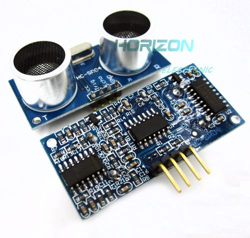 3pcs ultrasonic hc-sr04 distance transducer sensor for arduino robot for sale