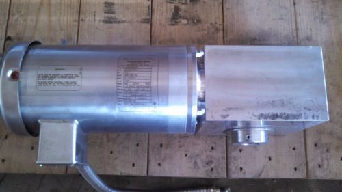 STAINLESS STEEL BALDOR MOTOR&amp;STAINLESS HUB CITY GEAR BOX