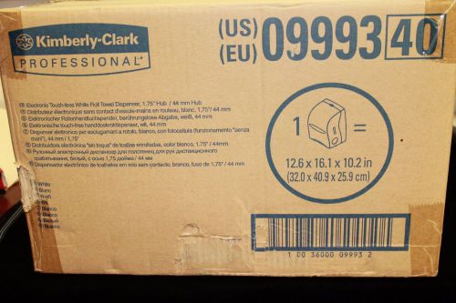 Kimberly-clark paper towel dispenser 09993 electronic touchless for sale