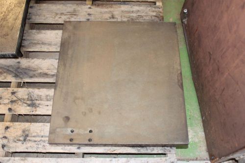 Machinists Machine Surface Plate Cast Iron ~24&#034; x 22&#034; x 6&#034;