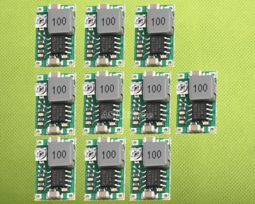 10pcs Mini-360 DC-DC 4.75V-23V to 1V-17V Step Down Module Buck Converter