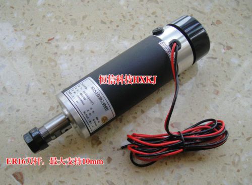 600w 13200RPM ER16 Spindle Motor 24-110VDC Engraver Cutter Marker CNC DC Motor