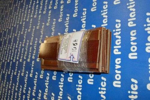 Phenolic CE Grade(166A)15pcs of cut offs ranging5 1/2x12x 1/16-4 1/2x 101/4x 1/4