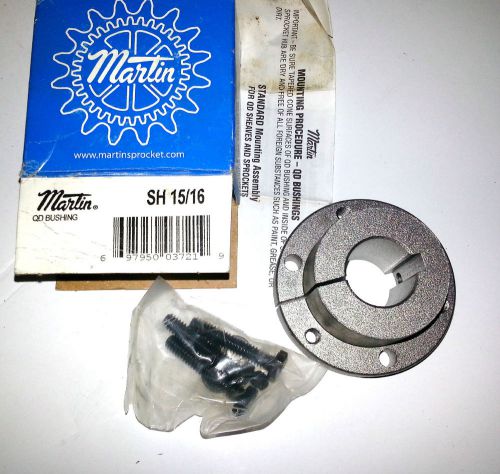 New martin sh 15/16&#034; qd bushing sintered steel for sale