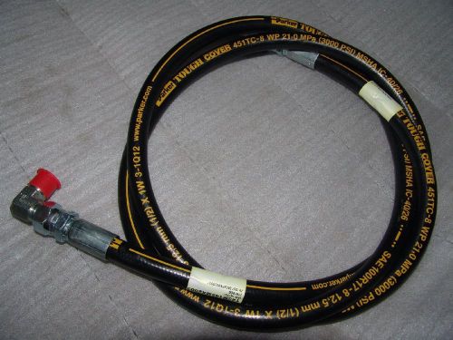 Hydraulic hose Parker  1/2 &#034; x 96&#034;    3000 psi tough cover