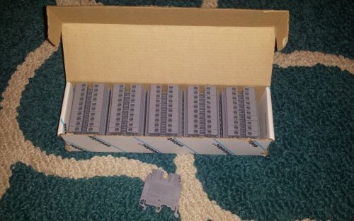 50 ENTRELEC M4/6 5116 RAIL MOUNT TERMINAL BLOCK BRAND NEW IN BOX