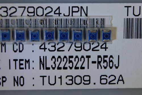 60pcs NL322522TR56J coil smd 560nH 0,45A 0,33R 5% size 1210 TDK