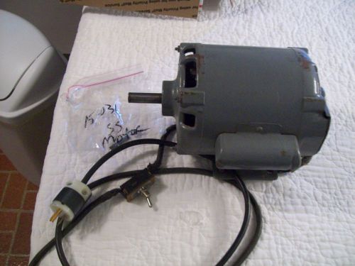 Vintage A.O. Smith 1/2 HP Single Phase Motor #CI56J4AM from Shopsmith 10-E 115 V