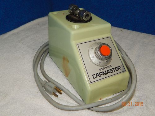 DENTAL S.S. WHITE CAPMASTER HIGH SPEED MIXING AMALGAMATOR w/ TIMER