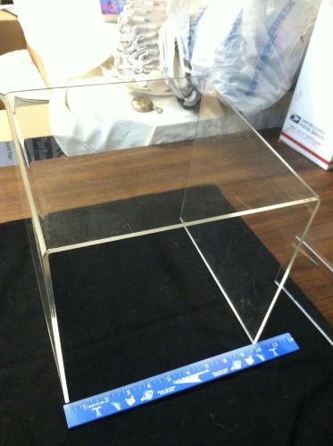 Large Acrylic Riser 10&#034; Inches Gently Used Display