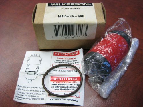 Wilkerson mtp-96-646 air filter element, compressor dryer oil water new kit m18 for sale