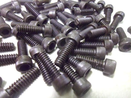 Socket head cap screw 10-24x5/8 black oxide full thread qty 50 #58889 for sale