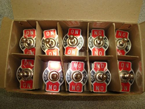 LOT OF 10 NITTEI MUBEN ON OFF TOGGLE SWITCH 6 WAY TRAIN HOBBY RAILROAD