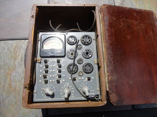 Vintage Star Measurement Co Model TE-1 Tube Tester  No Manual