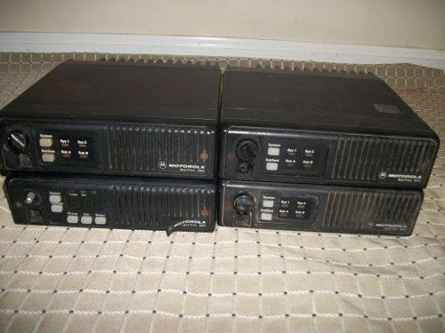 LOT OF 4 MOTOROLA MAX TRAC 800  ITEM #22