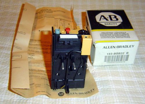 Allen-Bradley 193-BSB22 Overload Relay Series B Current Range 1.5-2.3A, New NOS