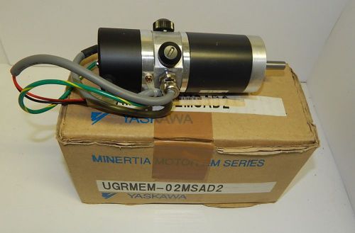 YASKAWA UGRMRM-02MSAD2 MINERTIA MOTOR / RM SERIES - NEW