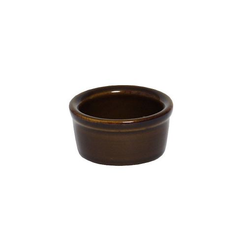 Tuxton BAX-025 2.5 Oz. Caramel Ramekin - 48 / CS