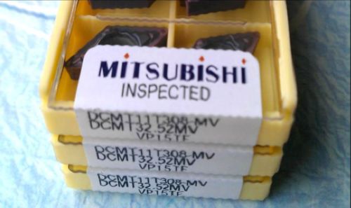 NEW  MITSUBISHI DCMT11T308-MV VP15TF DCMT32.52MV  Carbide Inserts 10PCS/Box