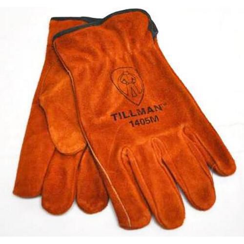 Tillman 1405 Brown Shoulder Split Cowhide Drivers Gloves, Medium