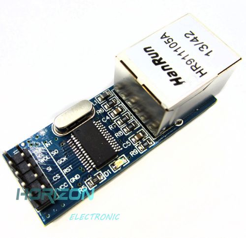 MINI ENC28J60 Ethernet LAN Network Module Arduino SPI AVR PIC LPC STM32 M17