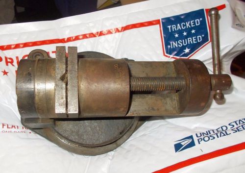 Victor vise machinist toll maker milling vise calibrated rare swivel vise