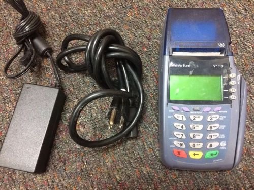 Verifone vx510 credit/debit terminal with built-in pin pad for sale