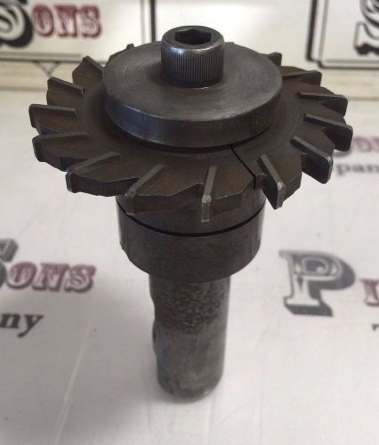 HEAVY DUTY 1&#034; SHANK SIDE MILL MILLING CUTTER ARBOR W/ 1&#034; SHANK