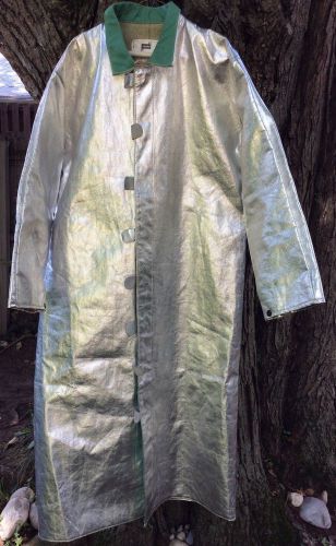 Steel Grip Aluminized Safety Coat-XL-Norfab Kevlar/Carbon