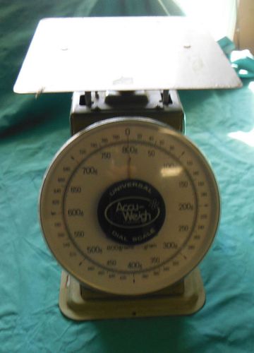 ACCU-WEIGH GRAM SCALE DIAL