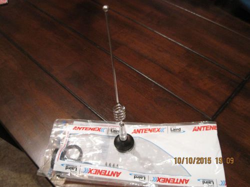 A8963 - Antenex/Laird NMO Base Antenna (896-970MHz, 3dB, Chrome) NOS Cheap!