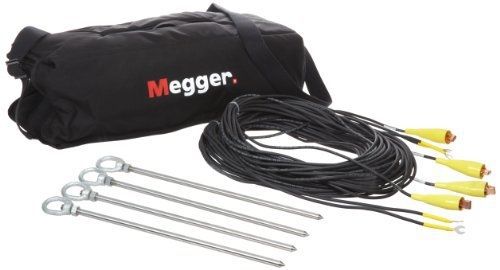 Megger 250576-kit 3-piece color-coded test lead set for 250202, det5/4r, det5/4d for sale