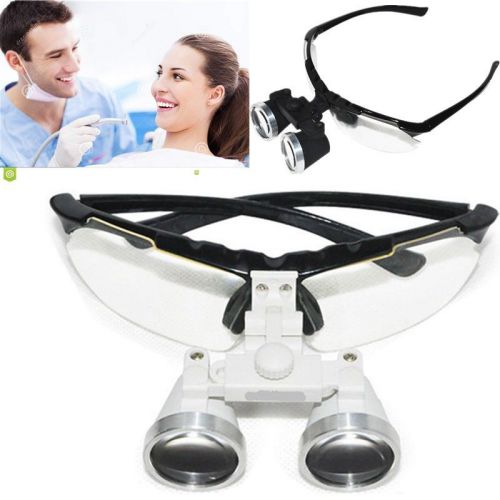 Head 2.5X 320mm Optical Glass Dentist Dental Surgical Medical Binocular Loupes