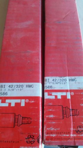 HILTI 370586 DD-BI 42/320 HWC HIGH END CORE BORE DIAMOND CORE BIT NEW