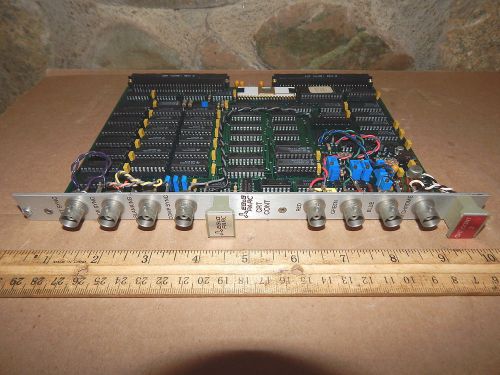 EG&amp;G PARC CRT Control Board, Princeton Applied Research VME Plug-In 1700-1033