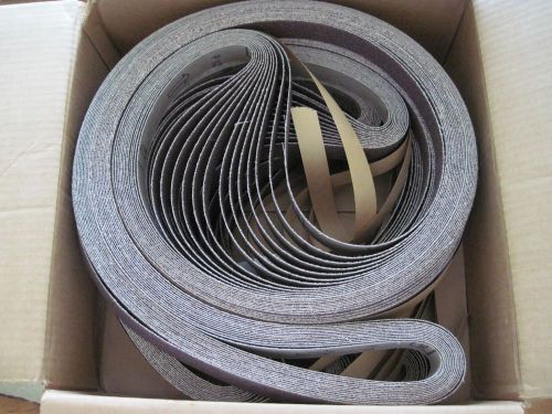 Box of 50 NORTON R473 1-1/4 X 132&#034; P120 Grit Durite Belt New