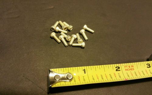 AMAT Silver Plate Screws 3690-01888 Lot of 12 screws 4-40x5/16