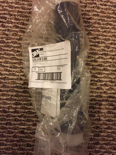 3m qslv-m-bulk 2-500 quick cold splice 2 awg-500 mcm qty 1 nib for sale