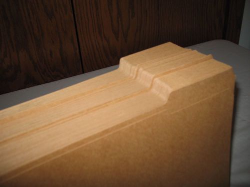 Smead File Folders - RIGHT TAB - Kraft Brown Colored