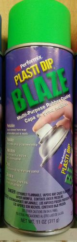 (1)11 oz green blaze Plasti-Dip Spray