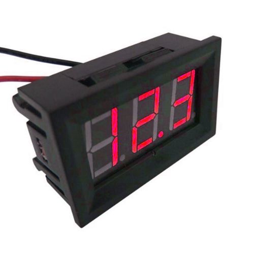 DC 4.5-30V Red LED Car Digital Display Voltage Voltmeter Panel Gauge Sales