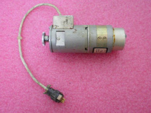 Memcor Rotary DC Actuator Motor 25.5 VDC Torque: 85 in. Oz.